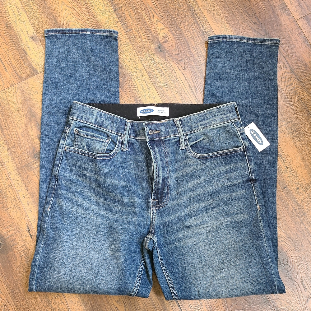 Old Navy Men's Dark Blue Skinny Stretch Jeans